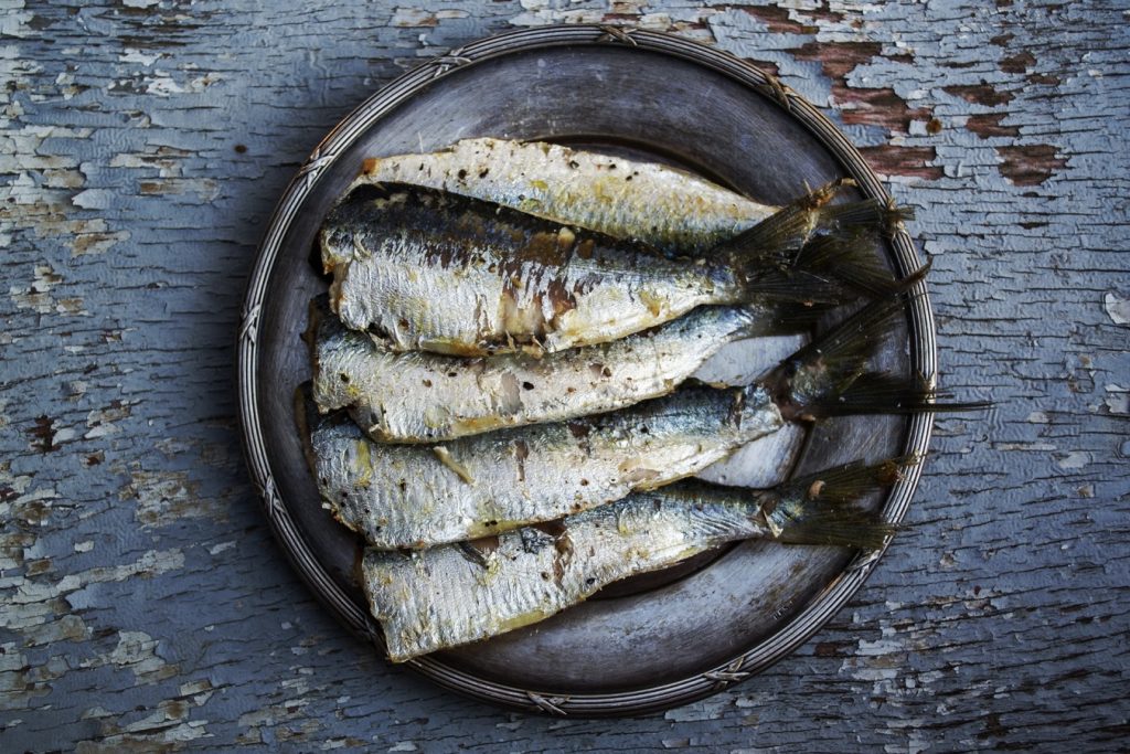 Les sardines sont riches en omega